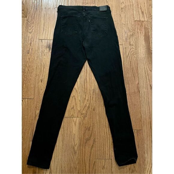 Levi’s 721 high rise skinny jeans black wash size 33 - Picture 10 of 11